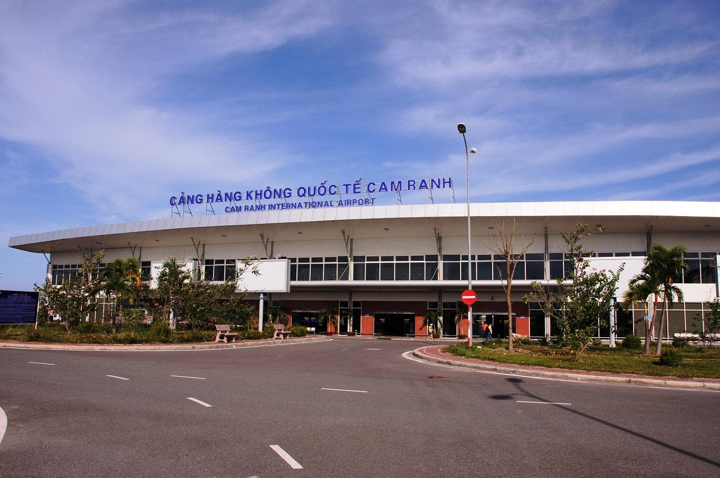 Cam Ranh Airport was built by the United States Navy during the Vietnam War.