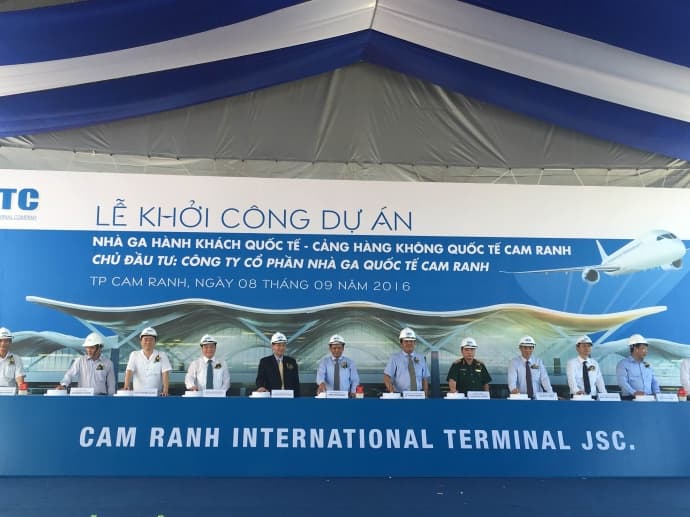 Cam Ranh International Terminal construction completed