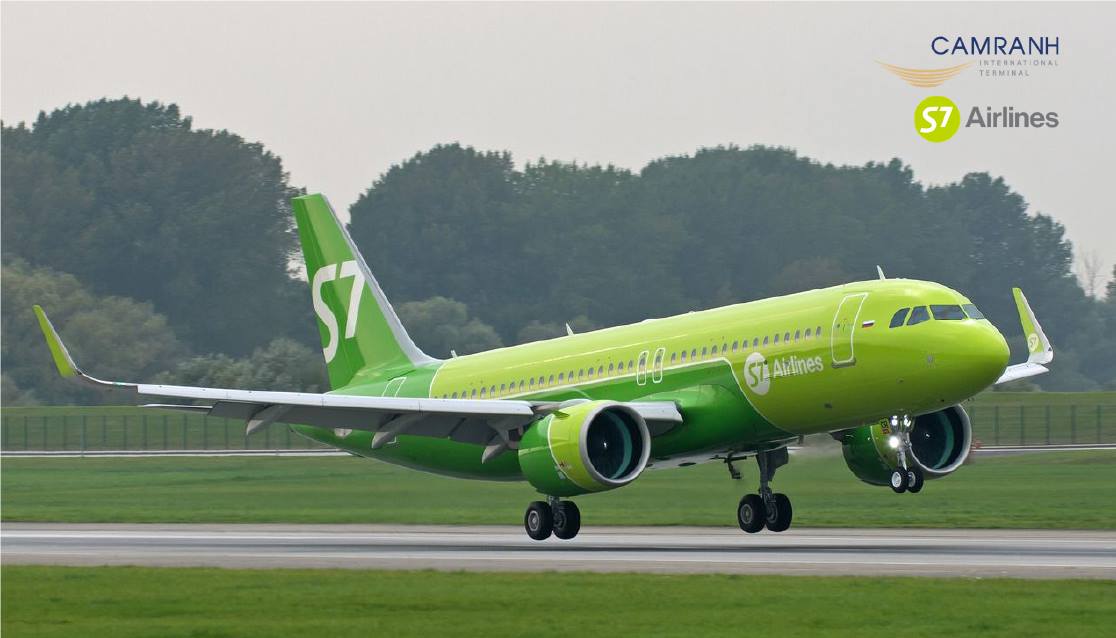 Máy bay A320 của hãng hàng không S7 Airlines